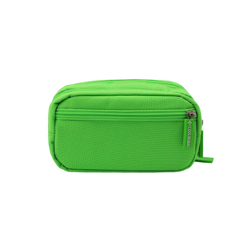 Insulin Cooling Pouch COOLINGBAG with Gel Pack — Lime Green Diabetic Isothermal Case