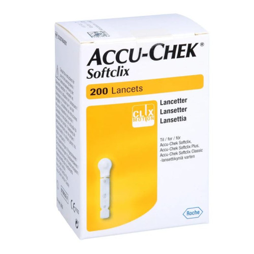 Accu-Chek Softclix Lancets – 200 pcs