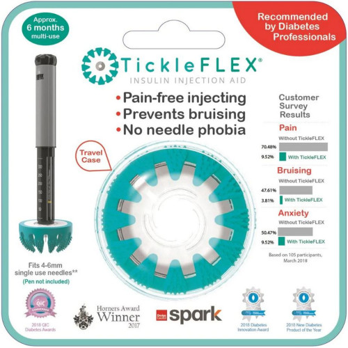 TickleFlex – Painless Insulin Injection Aid